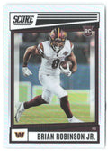 Brian Robinson Jr. Chronicles - Score Premium Rookies Silver SP-338 2022