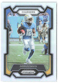 Derius Davis Panini Prizm - Silver 351 2023 Los Angeles Chargers