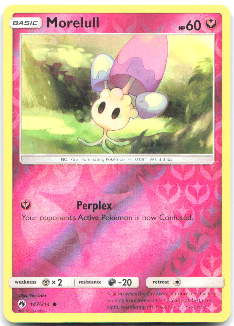 Morelull Reverse Holo Common SM Lost Thunder 147/214 NM You Iribi