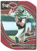 James Morgan Panini Select - Red Prizm Die Cut 384 2020 New York Jets