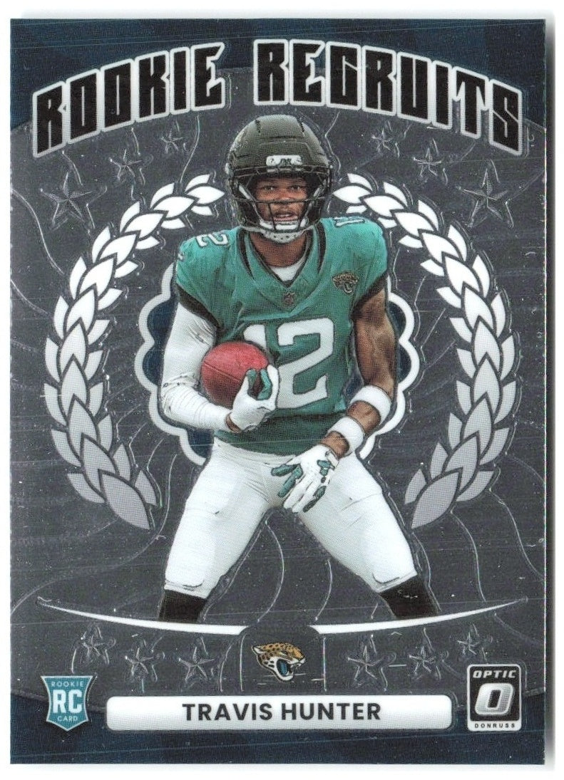 Travis Hunter Donruss Optic - Rookie Recruits 3 2025 Jacksonville Jaguars