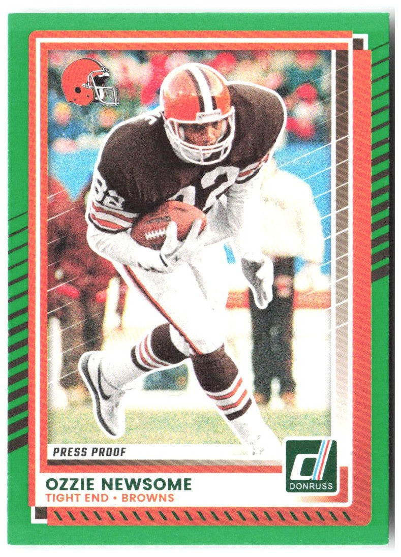 Ozzie Newsome Donruss - Press Proofs Green 64 2025 Cleveland Browns