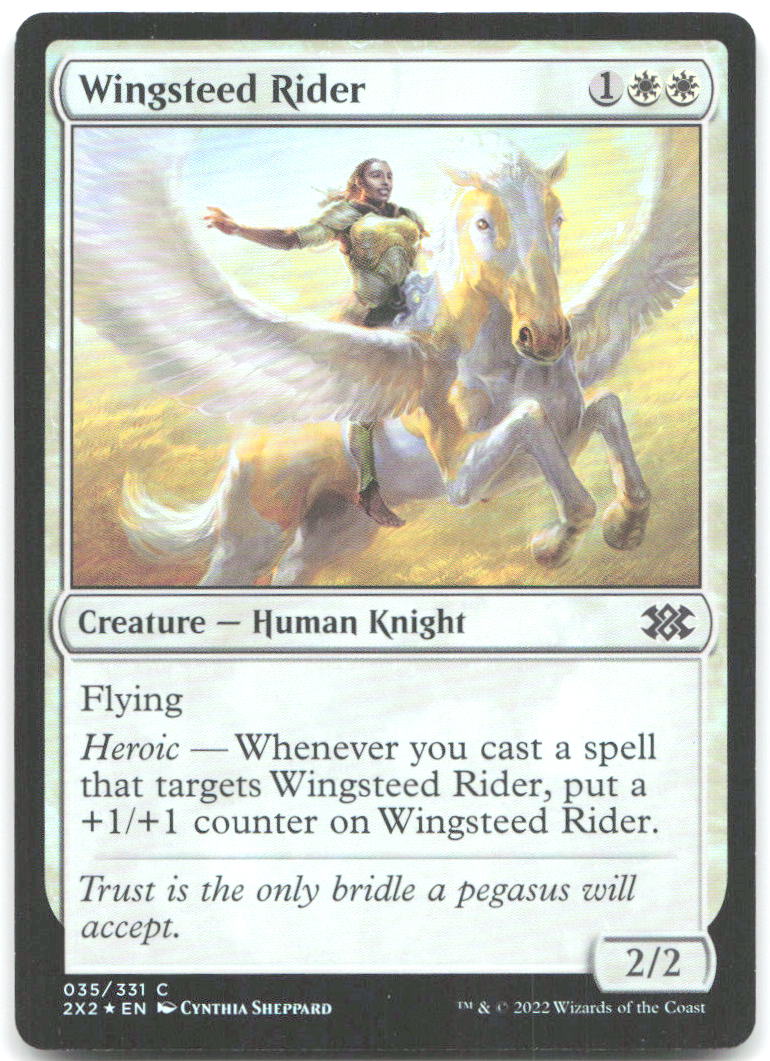 Wingsteed Rider Foil C Double Masters 2022 35 NM Cynthia Sheppard