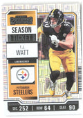 T.J. Watt Panini Contenders 85 2023 Pittsburgh Steelers