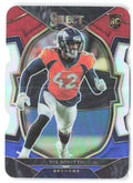 Nik Bonitto Panini Select - Red and Blue Prizm Die Cut 25 2022 Denver Broncos