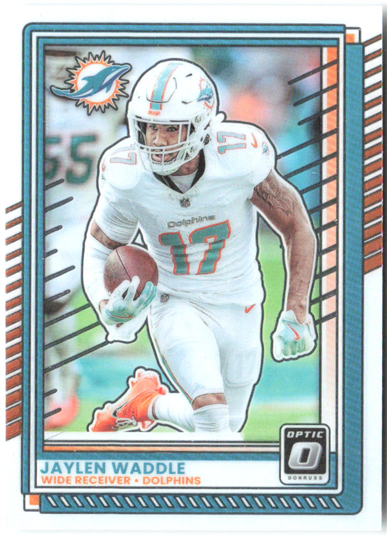 Jaylen Waddle Donruss Optic 160 2025 Miami Dolphins