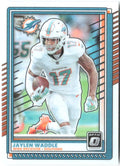 Jaylen Waddle Donruss Optic 160 2025 Miami Dolphins