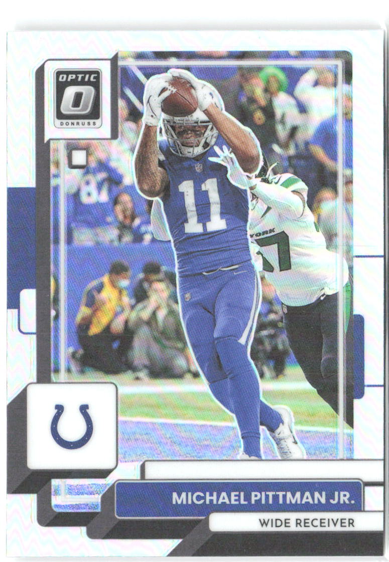 Michael Pittman Jr. Donruss Optic - Holo 84 2022 Indianapolis Colts