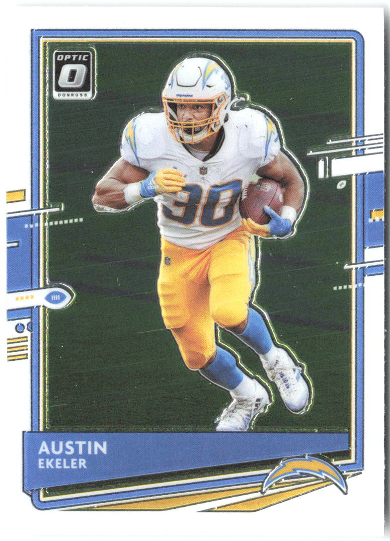 Austin Ekeler Donruss Optic 54 2020 Los Angeles Chargers