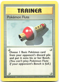 Pokemon Flute Uncommon Base Set 086/102 LP Keiji Kinebuchi