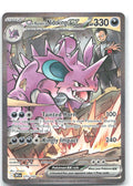 Team Rocket's Nidoking ex Holo Special Illustration Rare SV10: Destined Rivals 233/182 NM Uninori