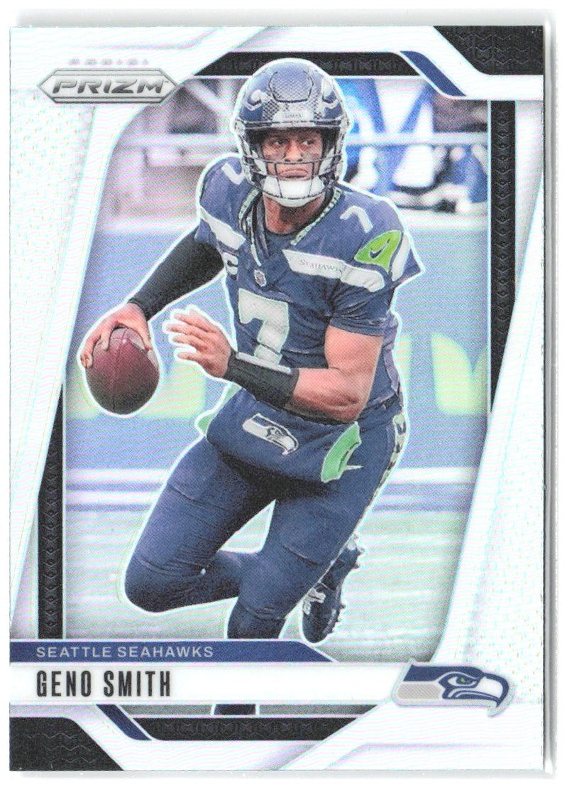 Geno Smith Panini Prizm - Silver 259 2024 Seattle Seahawks