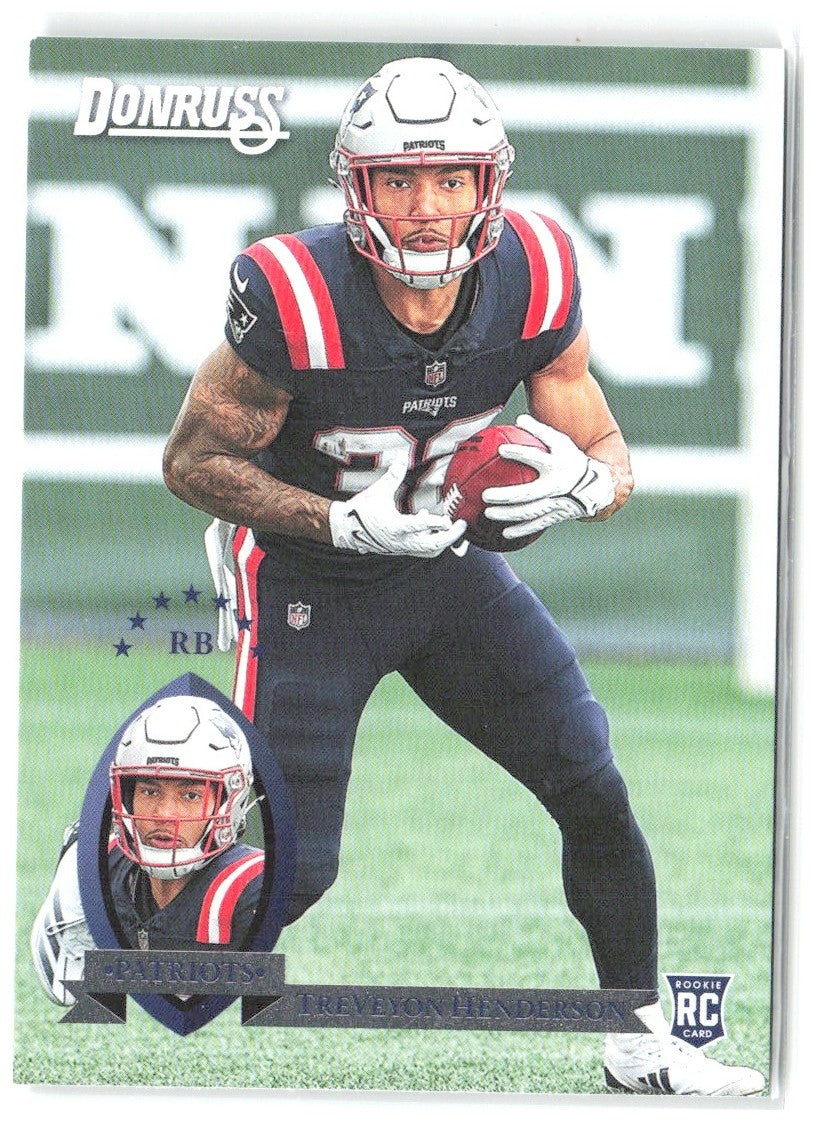 TreVeyon Henderson Donruss - Retro 1995 29 2025 New England Patriots