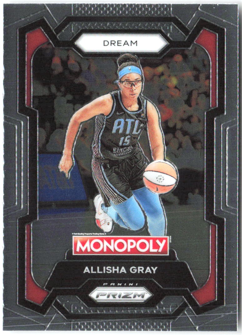 Allisha Gray Panini Prizm Monopoly WNBA 6 2024 Atlanta Dream
