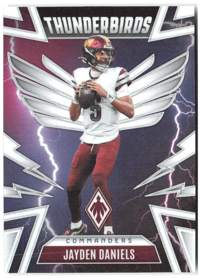 Jayden Daniels Panini Phoenix - Thunderbirds 50 2025 Washington Commanders