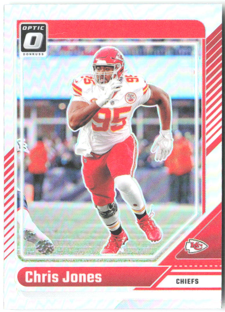 Chris Jones Donruss Optic - Holo 99 2024 Kansas City Chiefs