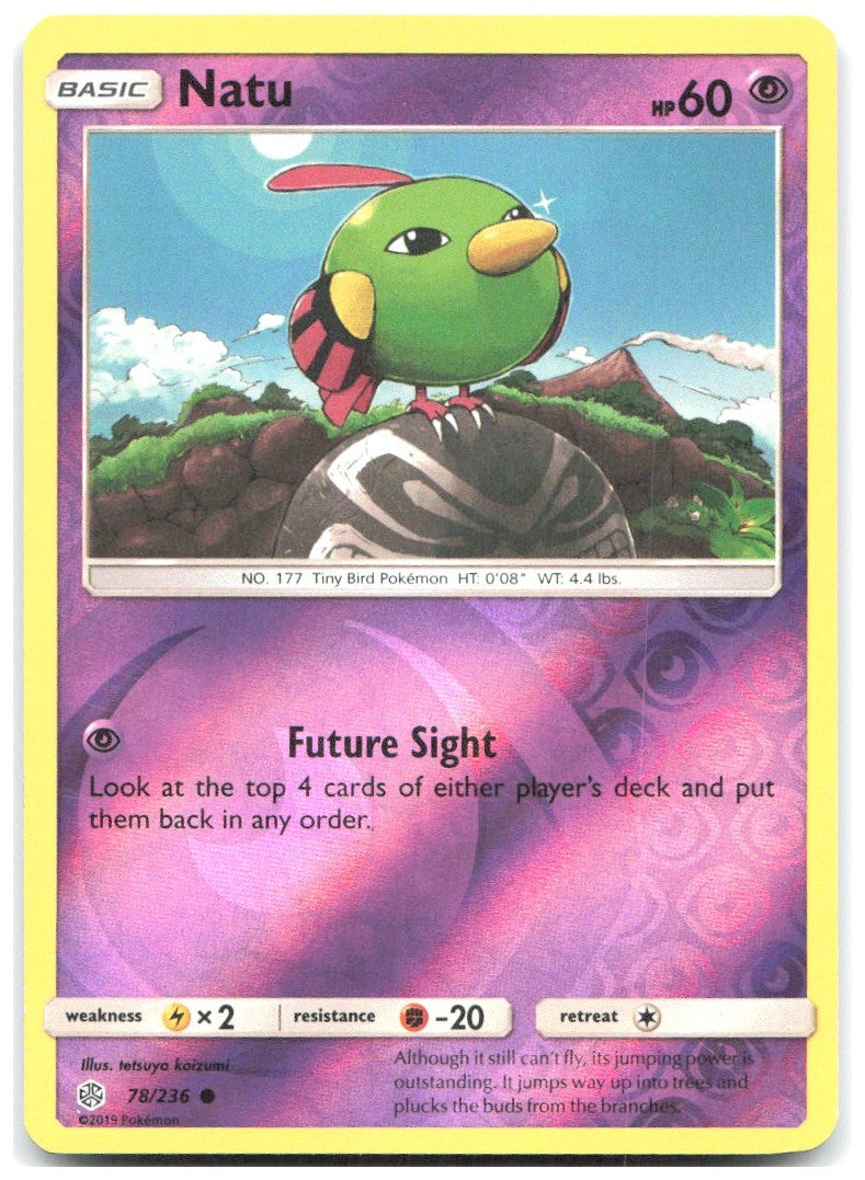 Natu Reverse Holo Common SM Cosmic Eclipse 78/236 NM tetsuya koizumi
