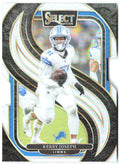 Kerby Joseph Panini Select - Silver Prizm Die Cut 177 2024 Detroit Lions