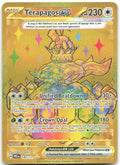 Terapagos ex Holo Hyper Rare SV: Prismatic Evolutions 180/131 NM 5ban Graphics