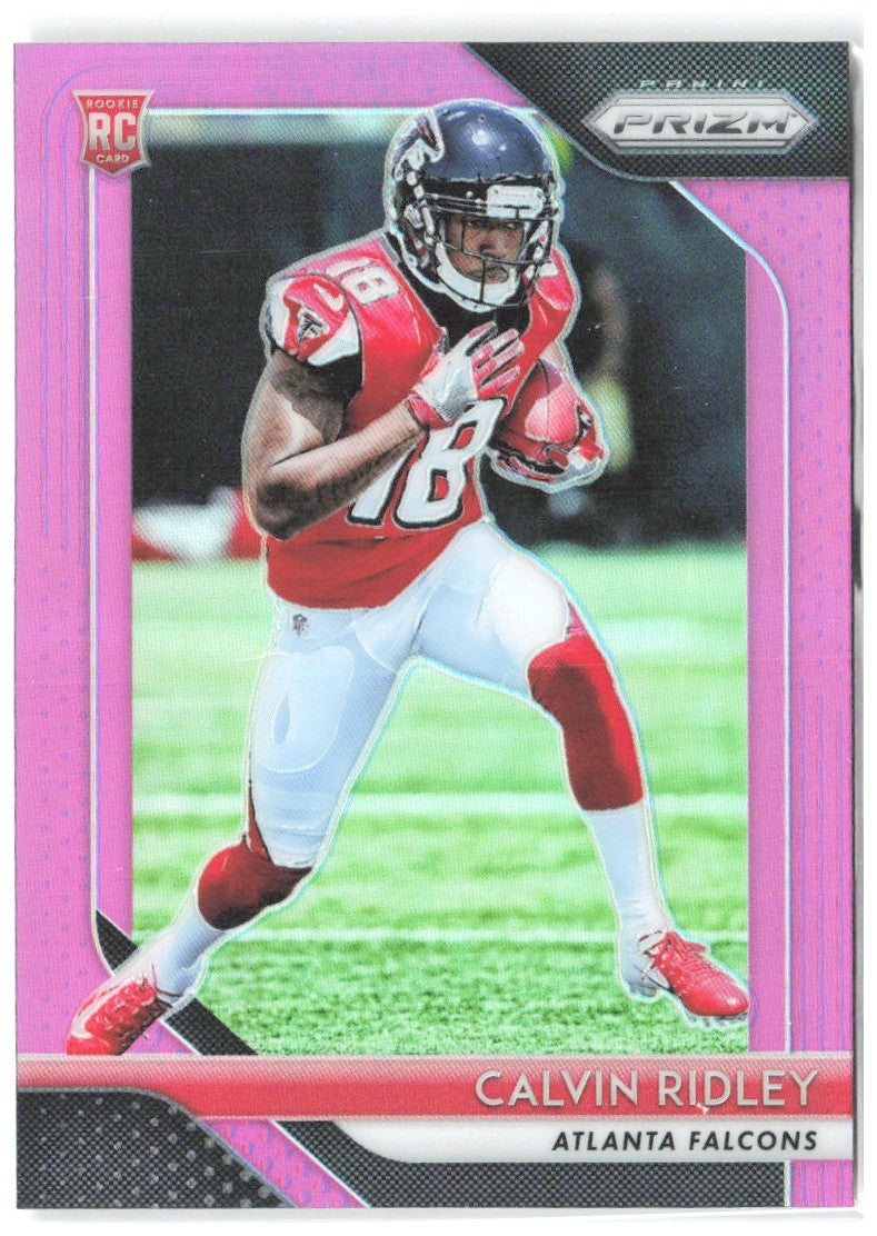 Calvin Ridley Panini Prizm - Prizm Pink 209 2018 Atlanta Falcons