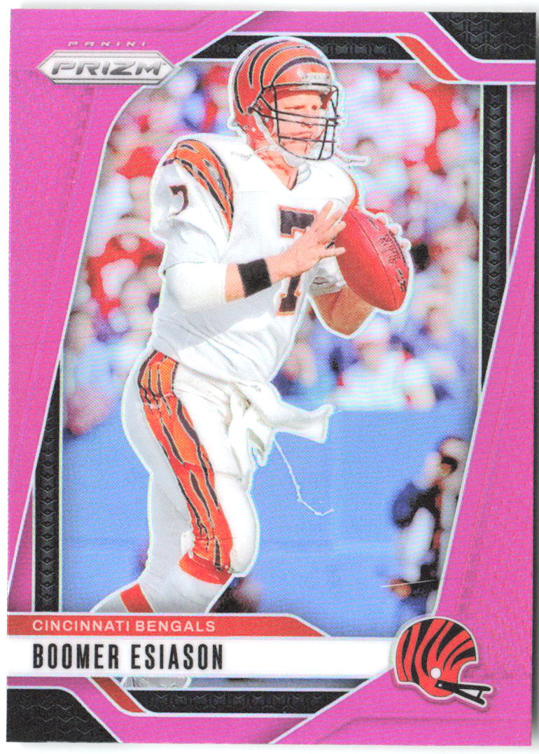 Boomer Esiason Panini Prizm - Pink 61 2024 Cincinnati Bengals