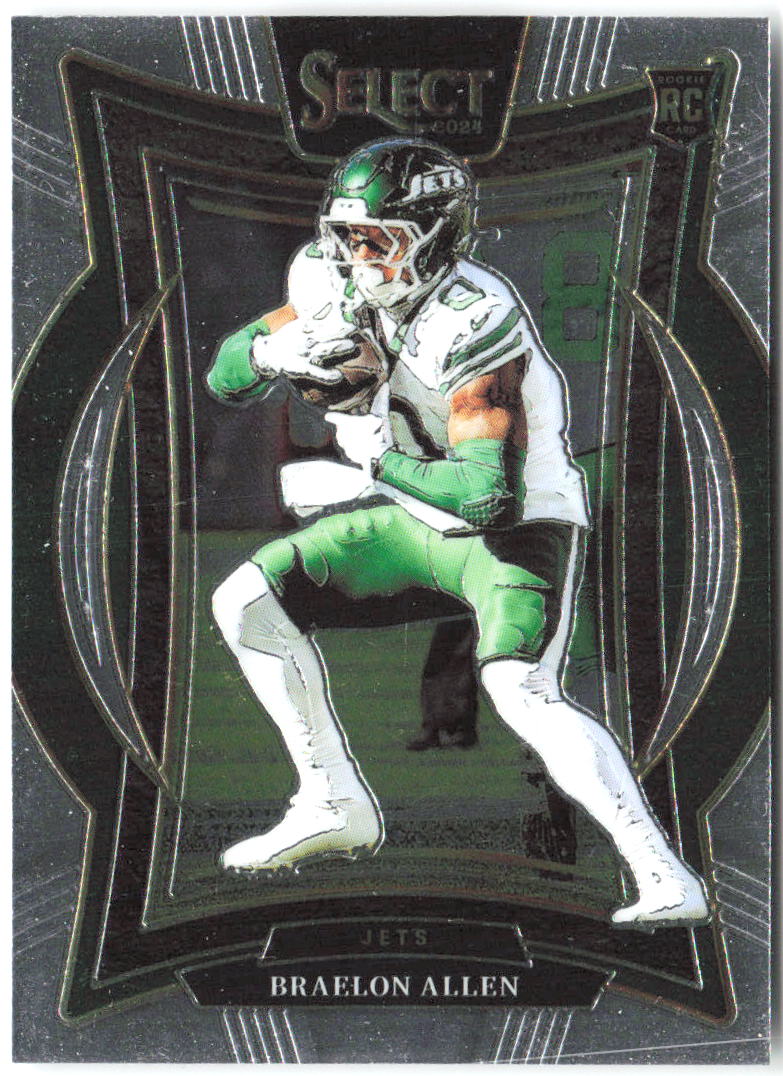 Braelon Allen Panini Select 10 2024 New York Jets RC