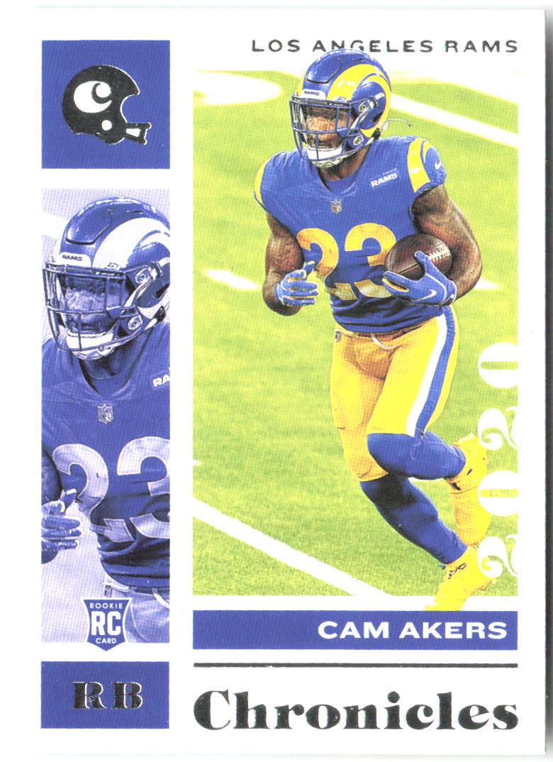 Cam Akers Panini Chronicles 56 2020 Los Angeles Rams RC