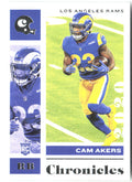 Cam Akers Panini Chronicles 56 2020 Los Angeles Rams RC