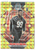 Myles Murphy Panini Mosaic - Reactive Yellow Mosaic 351 2023 Cincinnati Bengals