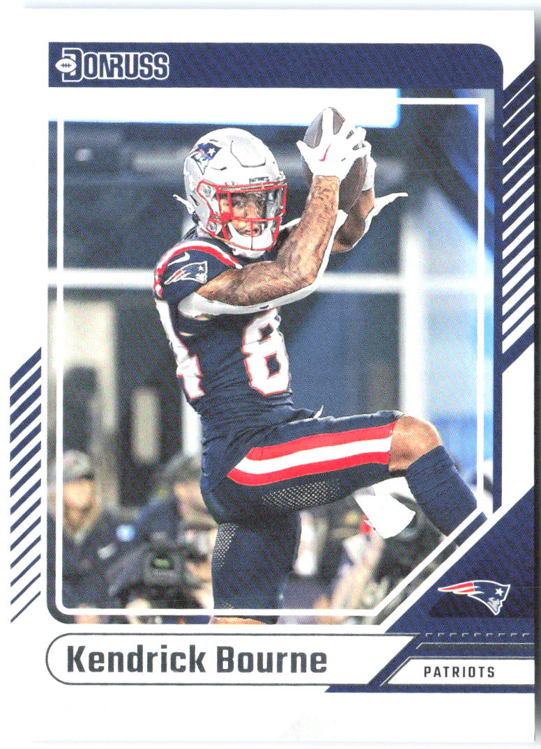 Kendrick Bourne Donruss 219 2024 New England Patriots