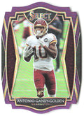 Antonio Gandy-Golden Select - Purple Prizm Die Cut 183 2020 Washington Football