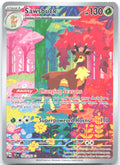 Sawsbuck Holo Illustration Rare SV05: Temporal Forces 166/162 NM Susumu Maeya