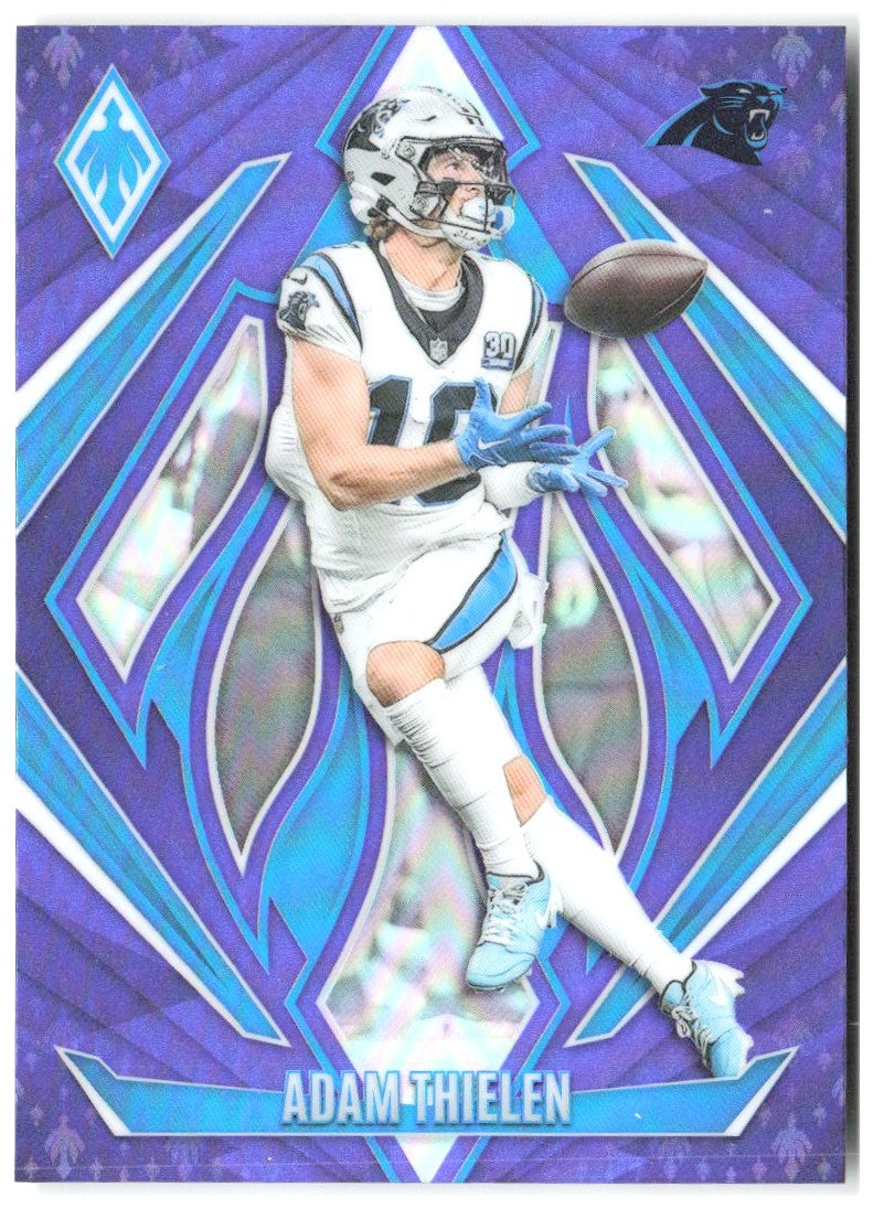 Adam Thielen Panini Phoenix - Purple 3 2024 Carolina Panthers