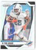 De'Von Achane Panini Prizm - Silver 176 2024 Miami Dolphins