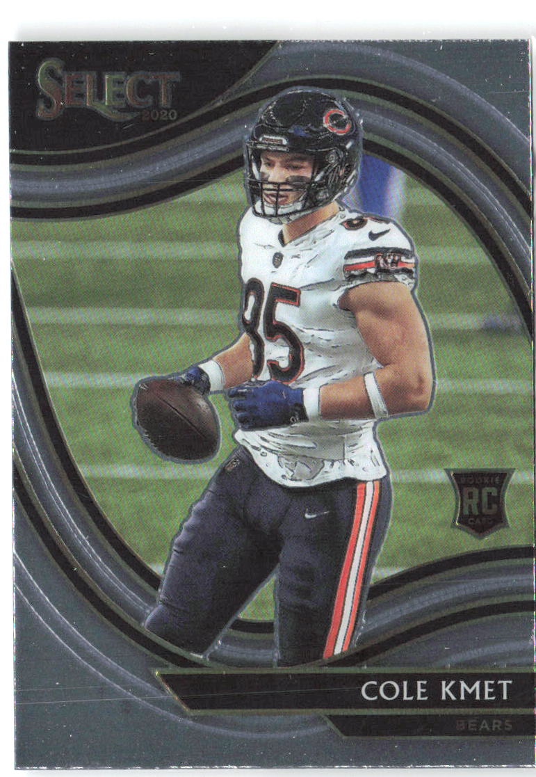 Cole Kmet Panini Select 374 2020 Chicago Bears RC