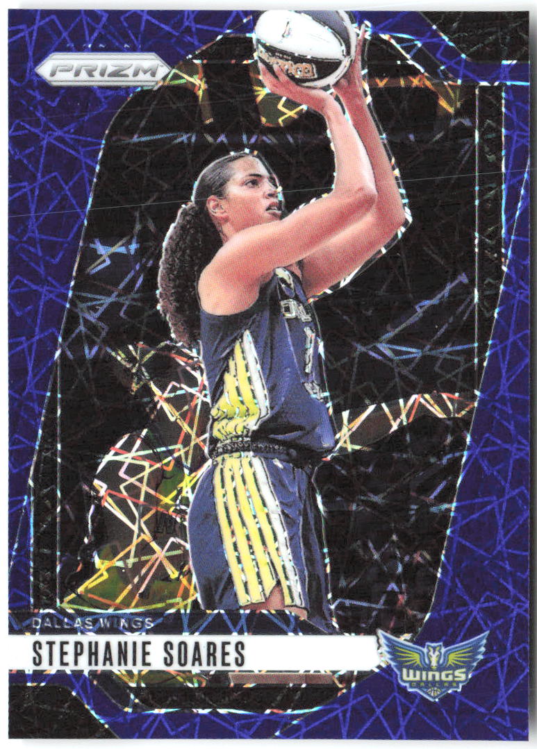 Stephanie Soares Panini Prizm WNBA - Blue Velocity Prizms 47 2024 Dallas Wings