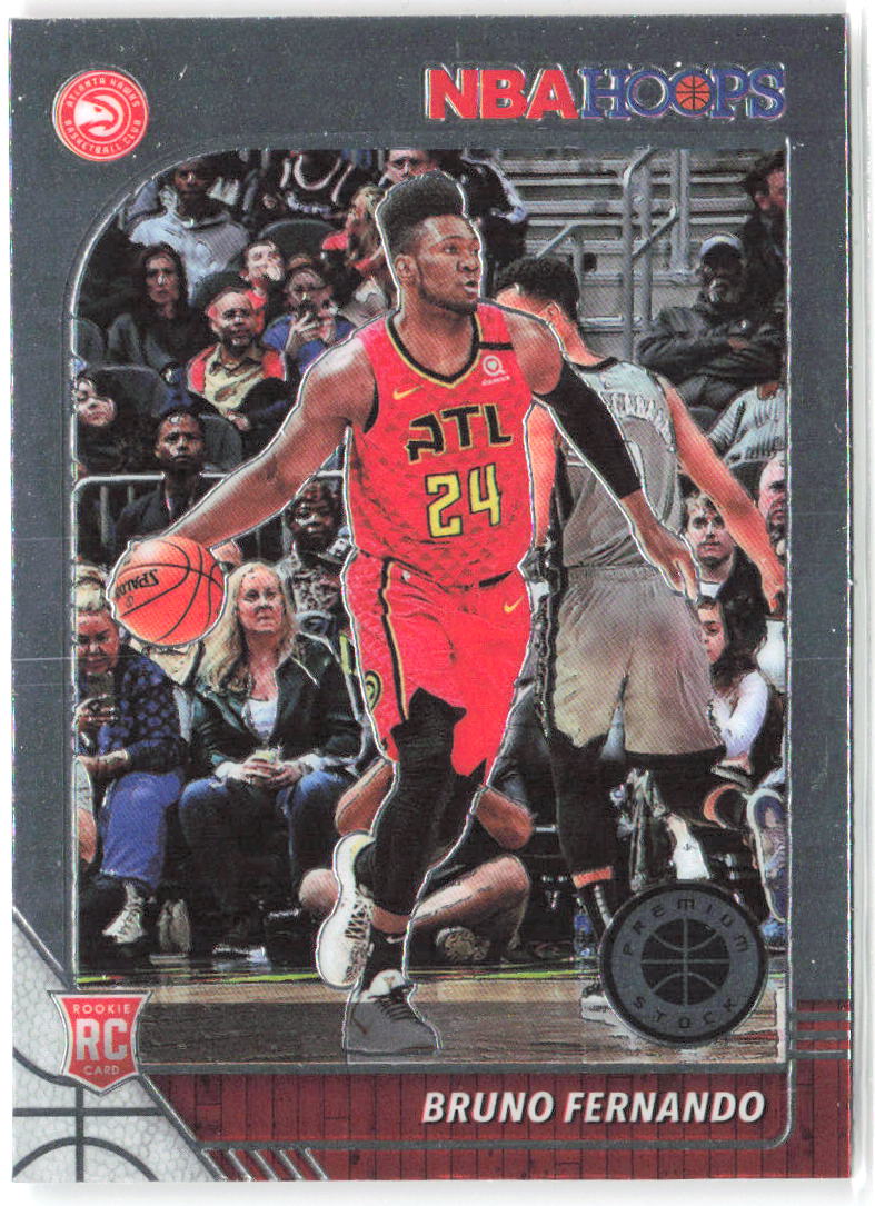 Bruno Fernando Hoops Premium Stock 228 2019-20 Atlanta Hawks RC