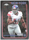 Justin Tuck Topps Chrome 142 2024 New York Giants