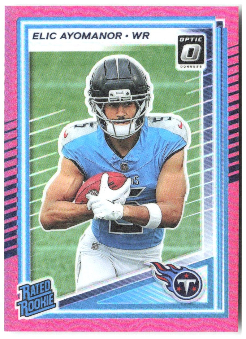 Elic Ayomanor Donruss Optic - Pink 235 2025 Tennessee Titans