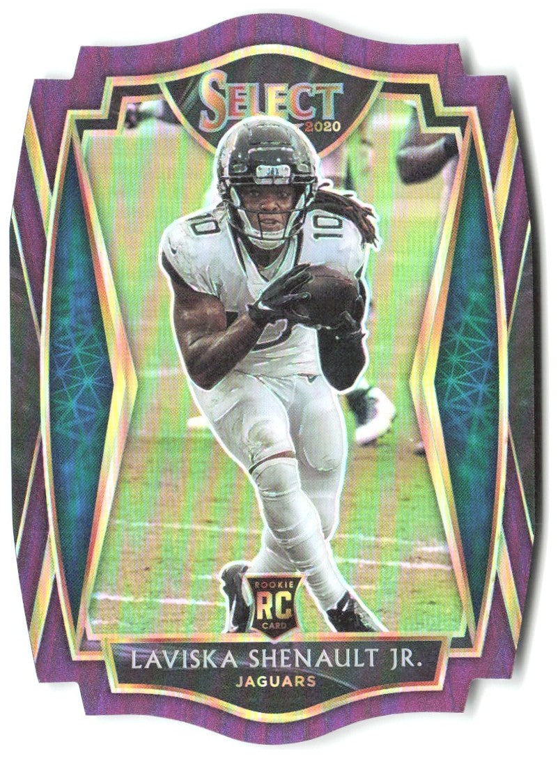 Laviska Shenault Jr. Select - Purple Prizm Die Cut 159 2020 Jacksonville Jaguars