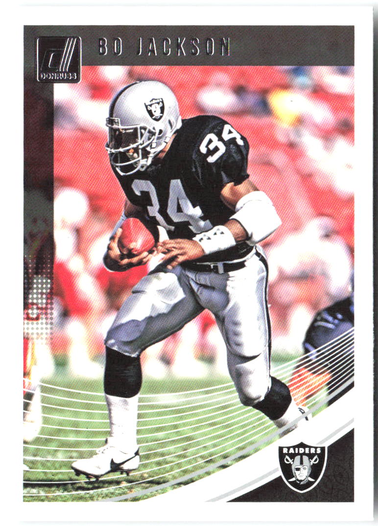 Bo Jackson Donruss 224 2018 Los Angeles Raiders