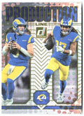 Matthew Stafford / Puka Nacua Donruss - Production Line 1 2025 Los Angeles Rams