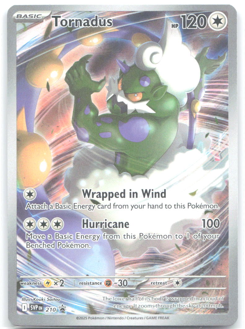 Tornadus Holo Promo SV: Scarlet & Violet Promo Cards 210 NM Kouki Satou