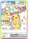Pikachu ex Holo Ultra Rare SV08: Surging Sparks 219/191 NM aky CG Works
