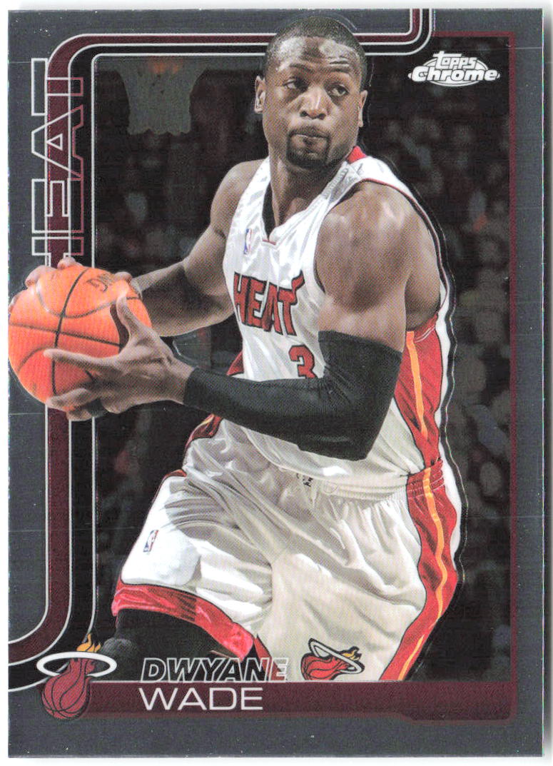 Dwyane Wade Topps Chrome 241 2025-26 Miami Heat