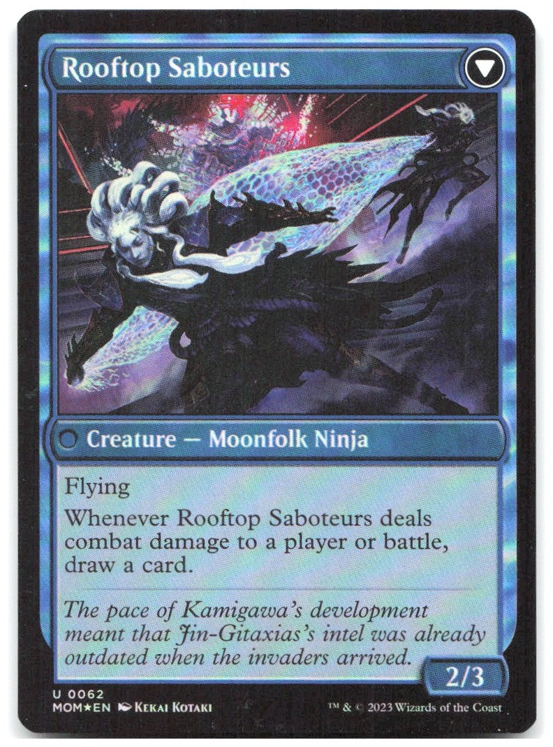 Invasion of Kamigawa Foil U March of the Machine 62 NM Kekai Kotaki