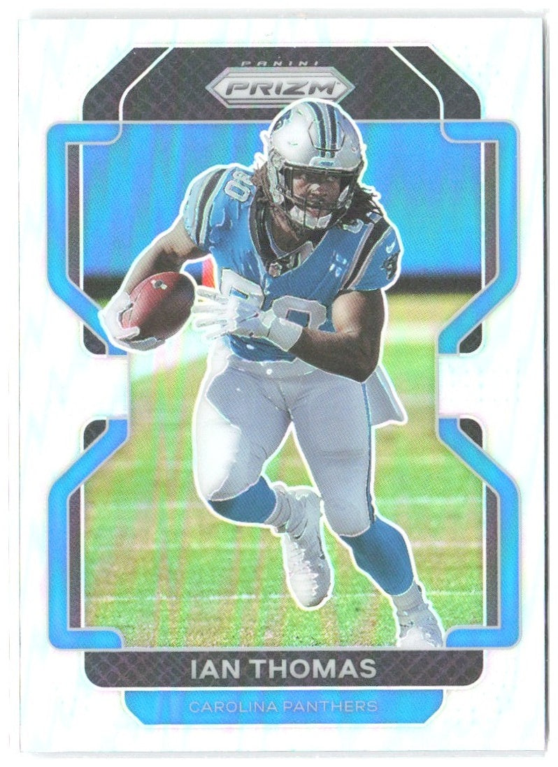 Ian Thomas Panini Prizm - Silver 313 2021 Carolina Panthers