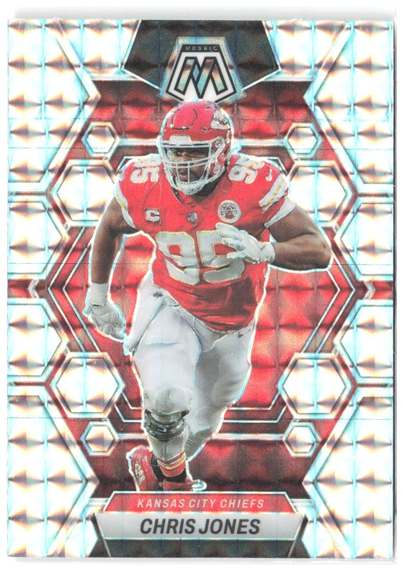 Chris Jones Panini Mosaic - Mosaic 114 2023 Kansas City Chiefs