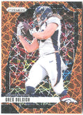 Greg Dulcich Panini Prizm - Lazer 85 2024 Denver Broncos