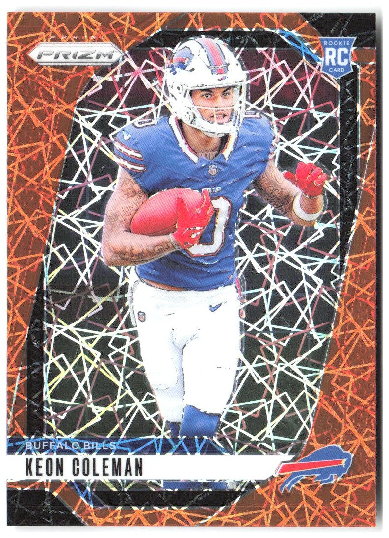 Keon Coleman Panini Prizm - Lazer 362 2024 Buffalo Bills
